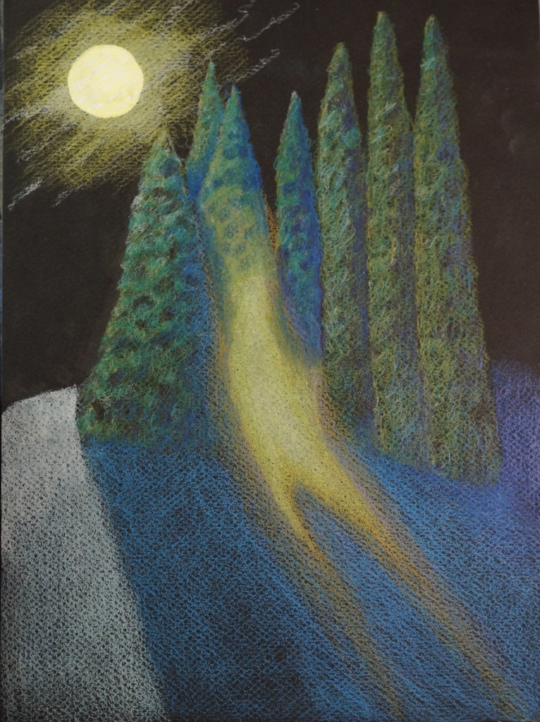Soul on Fire - Surreal Landscape Painting