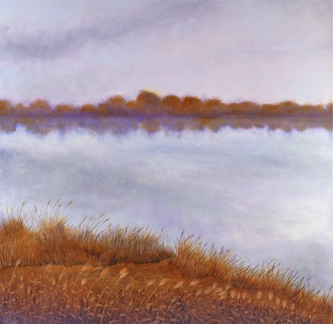 Across the River Painting and Print