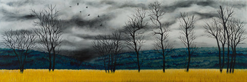 Seven Sentinels Oil Landscape Painting