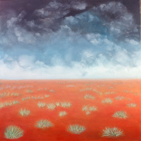 The Welcome Storm Oil Landscape Painting